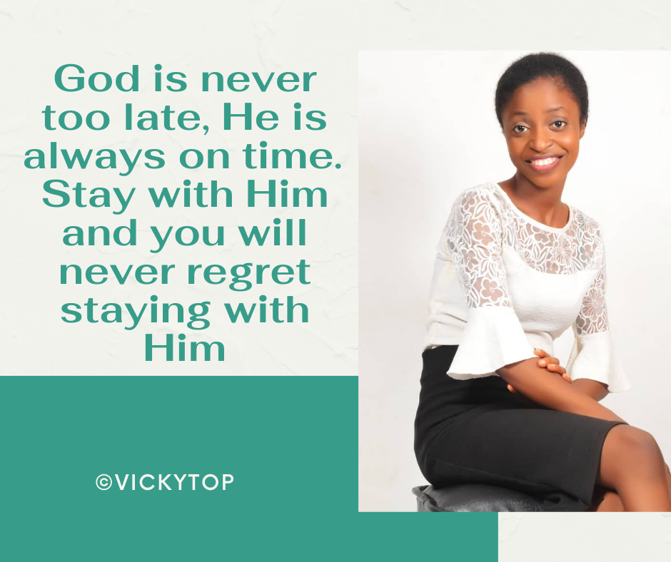 God Is Not Too Late