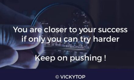 Keep On Pushing