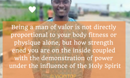 Mighty Man Of Valor Indeed!